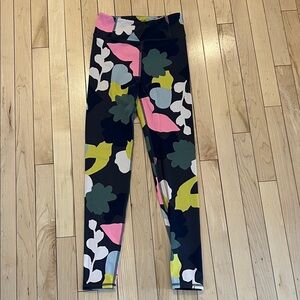 Boden Size 2 Floral Print Leggings